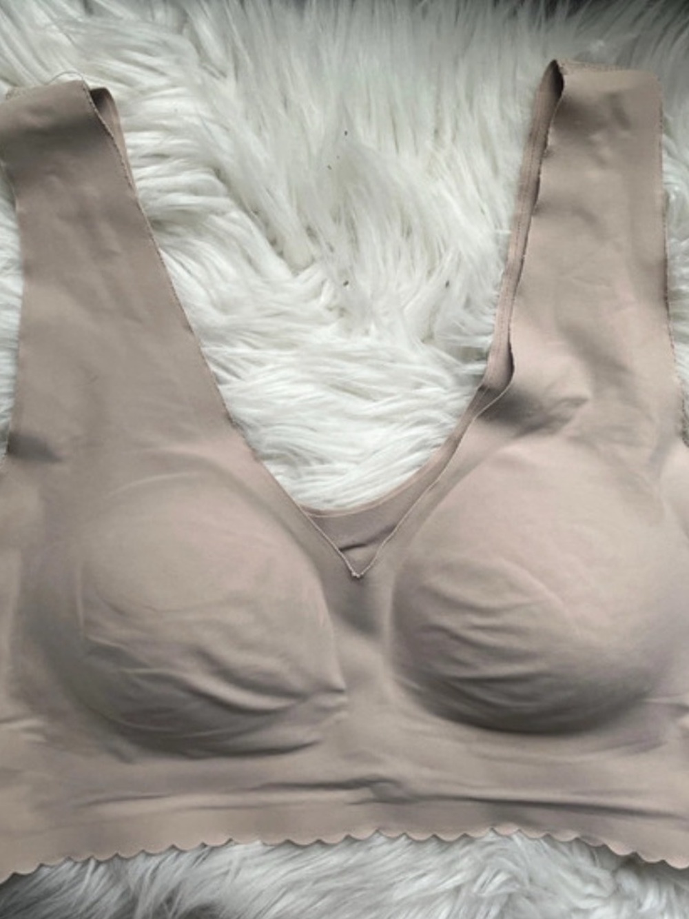 Seamless Nude Wireless Comfort Bra - Belly Bandit